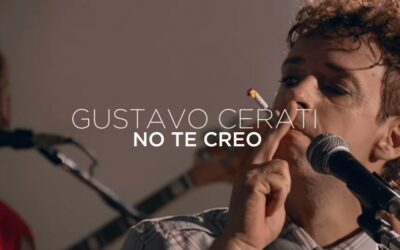 Se estrenó el video inédito de «No te creo» de Gustavo Cerati