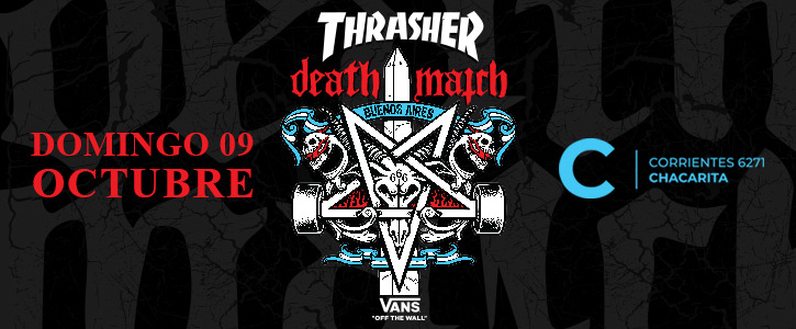 Thrasher death match: skate y música
